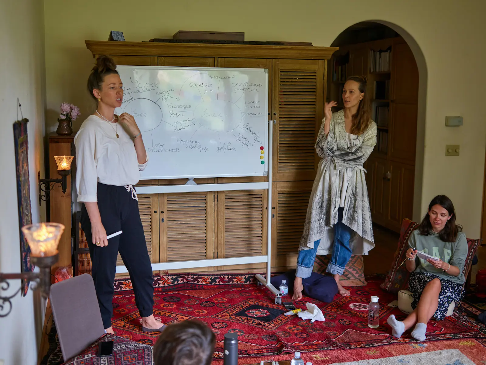 Allied health practitioners attending a workshop at Therapia