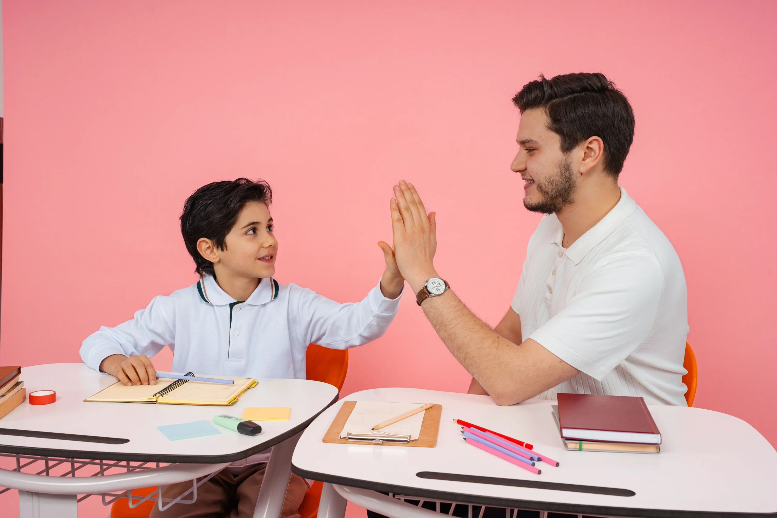 Behaviour support practitioner conducting a functional behaviour assessment session